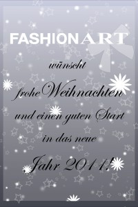 Weihnachtsgrüße von Fashionart