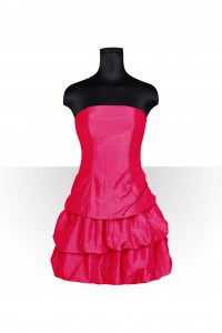Pinkes Bustierkleid
