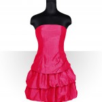 Pinkes Bustierkleid